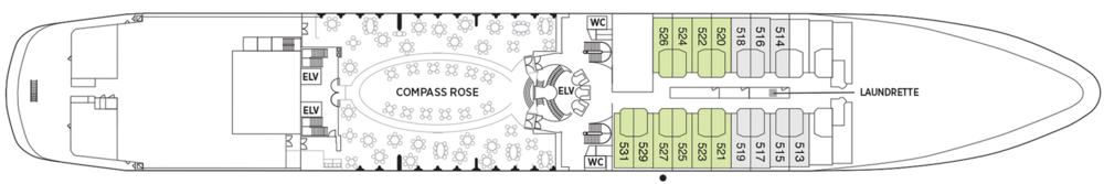 Regent Seven Seas Cruises Seven Seas Navigator Deck 5.png